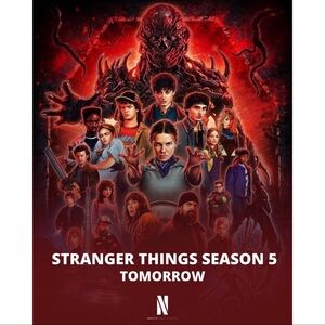 Stranger Things Season 5 MOD / DVD Made on Demand